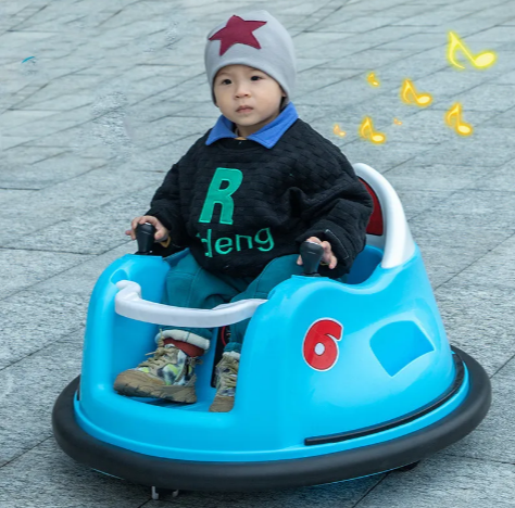 Kids Electric Bumper Car™ – Ride-On Go Kart with Remote Control & Music