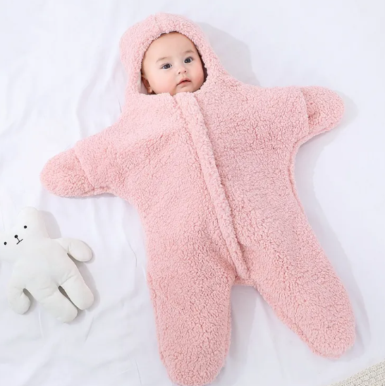Star Snuggle™ Baby Blanket – Ultra-Soft Cozy Cuddling Wrap