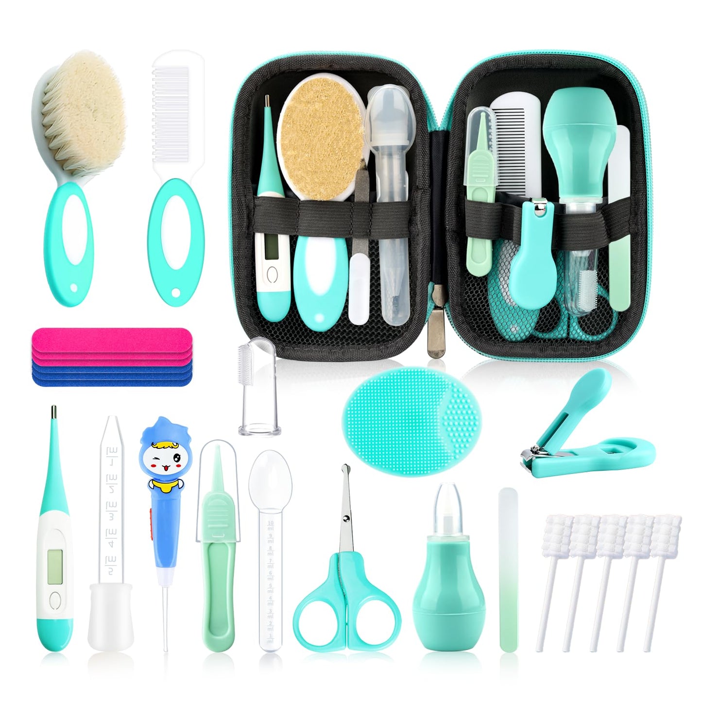25-Piece Baby Care & Grooming Kit – Complete Newborn Essentials Set