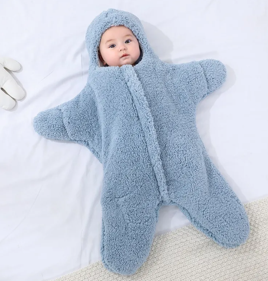 Star Snuggle™ Baby Blanket – Ultra-Soft Cozy Cuddling Wrap